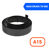 Изход за дренажен канал MAX DRAIN 78 мм, Ф110mm