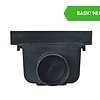 Крайна тапа А с изход Ø50 мм за MAX-DRAIN BASIC 98 мм