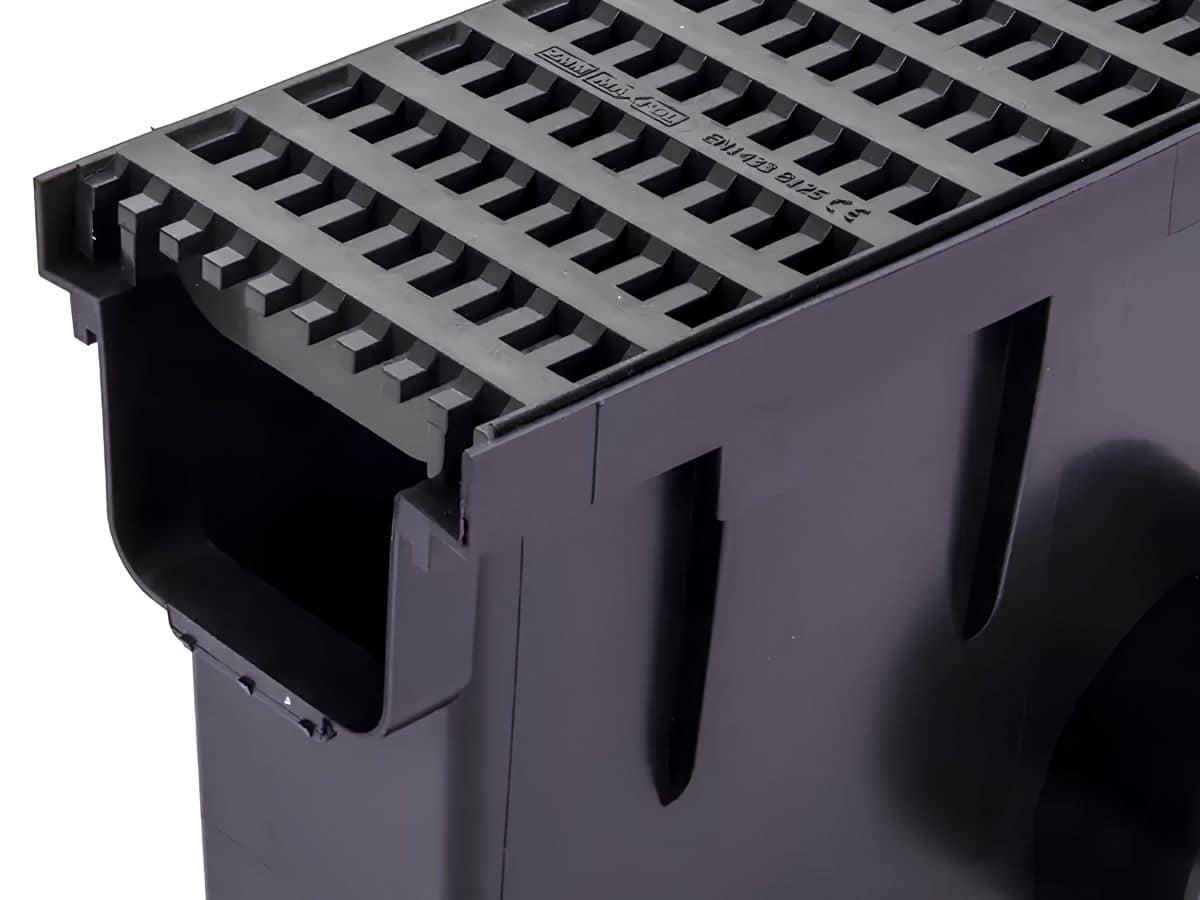 Ревизионна шахта с PVC решетка B125, Ф110mm, MAX-DRAIN BASIC, 500x131x280mm - Image 2