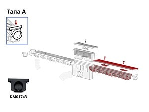 Тапа A с изход Ø50 за MAX-DRAIN BASIC 98 мм - Image 3