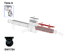 Тапа A с изход Ø110 мм за MAX-DRAIN BASIC 148 мм - Image 3