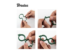 Скоби за растения 23mm x 100 бр. - Image 3