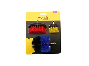 Комплект четки за почистване Work It, 3 части - Image 8