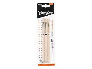 Alternative view of Строителени дърводелски моливи Bradas HB octagon, 3 бр