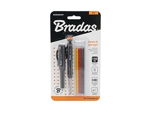 Автоматичен строителен молив Bradas с резервни пълнители (графити) и калъф - Image 7