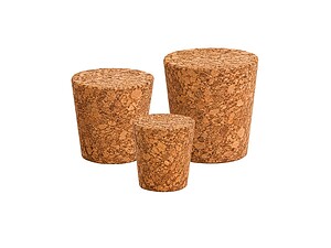 Конусни коркови тапи агломерирани ф35-55, 25 бр.