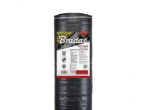 Покривало против плевели от тъкан текстил Bradas Pro, 135g/m2, 1.1 x 100m - Image 4