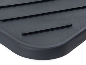 Поставка за мокри обувки, Simple, черна, 35х63см - Image 3