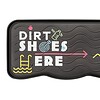 Практична поставка за мокри обувки „Dirty Shoes Here