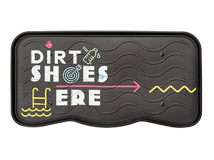Практична поставка за мокри обувки „Dirty Shoes Here